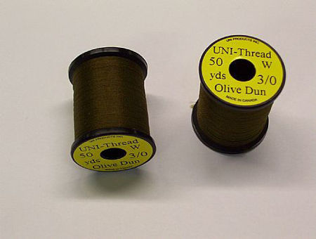 Picture of UNI-Thread 3/0 Olive Dun