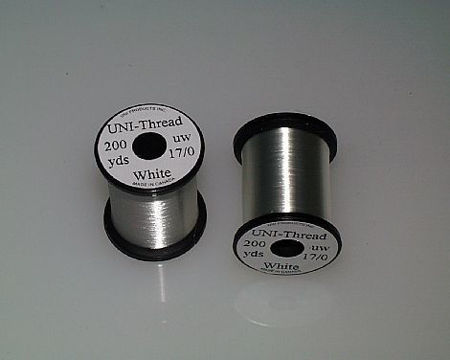 Picture of 17/0 Trico Thread, 40 denier, white only.